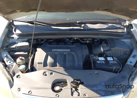 2007 Honda Odyssey Ex-L from USA, damaged, VIN 5FNRL38767B080501